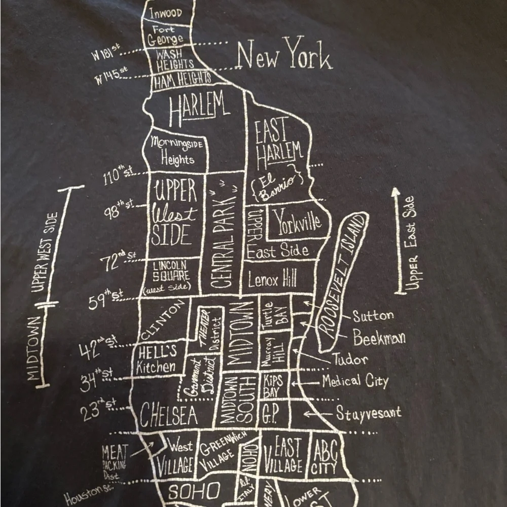 Deter New York Graphic T-Shirt - Heather Black - Picture 2 of 3